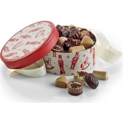 Hatteæske med luksuschokolade, 500 g