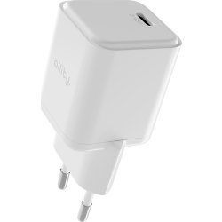 Allity Oplader, USB-C, 20W - Hvid