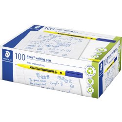 Staedtler Noris 307 Fineliner | Blå | 100 stk.