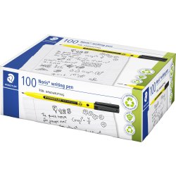 Staedtler Noris 307 Fineliner | Sort | 100 stk.