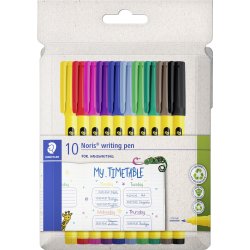 Staedtler Noris 307 Fineliner | 10 farver