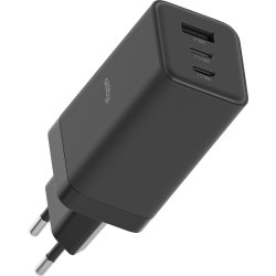 Allity 2x USB-C, 1x USB-A, 65W - Sort
