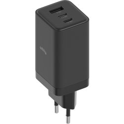 Allity 2x USB-C, 1x USB-A, 65W - Sort