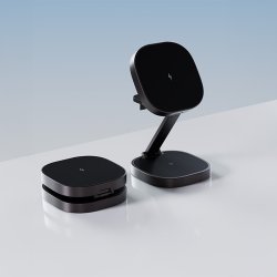 Allity Trådløs oplader, 25 WMS, Graphit - AWC-220