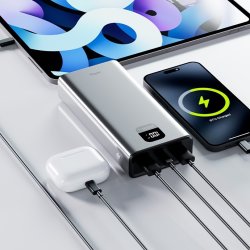 Allity Powerbank, 22,5W, 20000 mAh - Grå