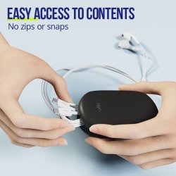 Allity Etui til In-Ears, sort - ASA-200