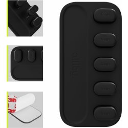 Allity Kabelorganisator, Magnetisk, Sort - ASA-410