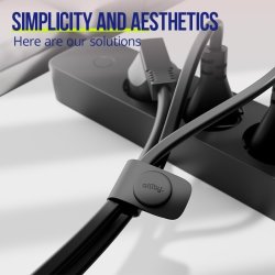 Allity Kabelholdere, 3-pak - ASA-100