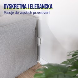 Allity Oplader, 1x USB-C, 1x USB-A, 65W - Hvid