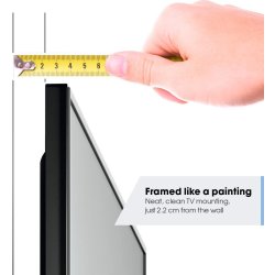 Vogel's TV-vægbeslag, sort - TVM 3295