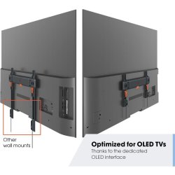 Vogel's TV-vægbeslag, sort - TVM 3405