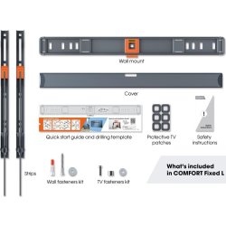 Vogel's TV-vægbeslag, sort - TVM 3605