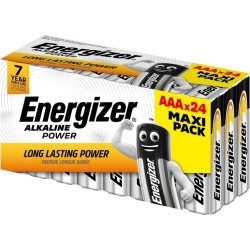 Energizer Alkaline Power AAA batterier, 24 stk.