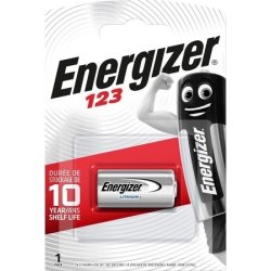 Energizer Lithium Photo 123 batteri, 1 stk.