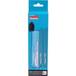 Makita Bajonetsavklingesæt i æske, 6 stk.