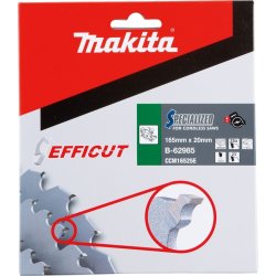 Makita Efficut-savklinge, Ø165mm, 25T