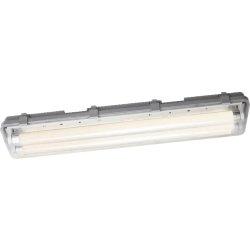 Osram 2x LED-Armatur, Damptæt  - 7W, 4000K