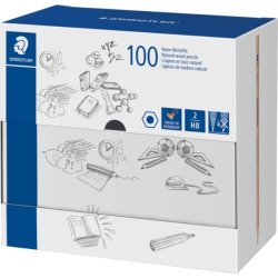 Staedtler 123 Natur Blyant | HB | 100 stk.