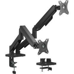 eStuff dobbelt Skærmholder - til skrivebord