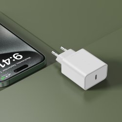 UPSTRÖM Ëssentials 45W GaN USB-C Oplader, hvid