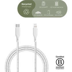 UPSTRÖM Ëssentials USB-C til Lightning kabel, 2,5m