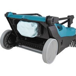 Makita Fejemaskine med sug XGT 40V, 47L, ex. Batt.
