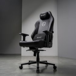 GIANT Pro Gamerstol, sort