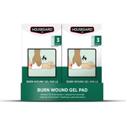 Housegard Gelkompres til forbrændinger (2-pak)