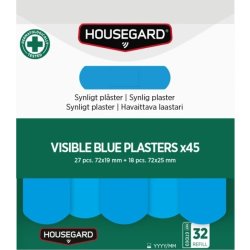 Housegard Sporbare plastre 2x45 stk