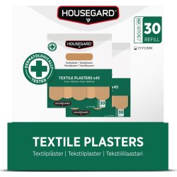 Housegard Tekstilplastre (2x45 stk)