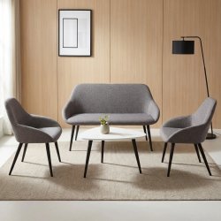 Bello Loungesæt, sofa, 2 stole og bord