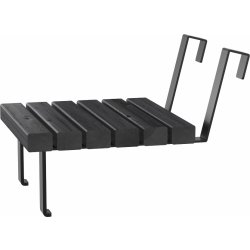 Plus Relax Hængebord til bænk, 40 cm, Sort