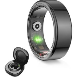 KSIX Smartring, sort, X-Large (66,5 mm)