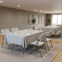 Park sæt til 4 pers. , 1 klapbord + 4 klapstole