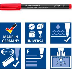 Staedtler 318 Permanent Marker | Gul