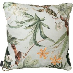 Grasse Outdoor+ Pude 50x50 cm, Grøn/natur