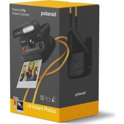 Polaroid Kamera Flip Sæt med Farvefilm, Sort