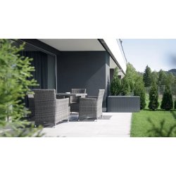 Hyndeboks Classic, plast, antracit, 116x43,3x55 cm