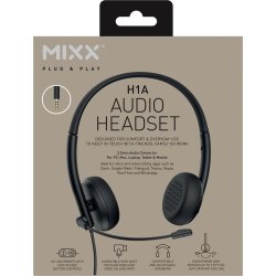 Mixx Headset Stereo/Mono H1a Kablet 3.5mm