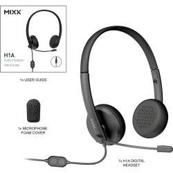 Mixx Headset Stereo/Mono H1a Kablet 3.5mm