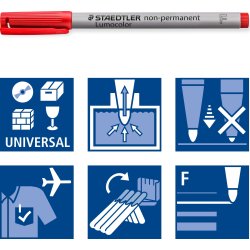 Staedtler 316 Non-permanent Marker | Blå