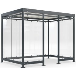 Köln Overdækning/skur, K3 c/c, til forankring