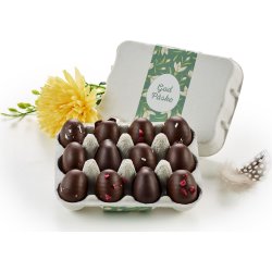 Æggebakke med 12 stk. øko. marcipanæg, 120 g