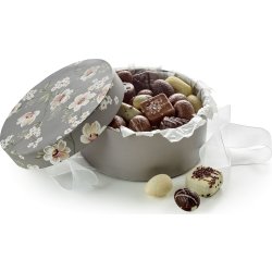Gaveæske med luksuschokolade og luksusæg, 500 g