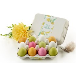 Æggebakke med 12 stk marcipanæg, 190 g