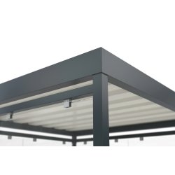 Köln Rygeskur m/bænk+askebæger, K3 d/b, forankring