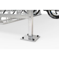 Bamberg Cykelskur, B 1/04, til forankring, galv.