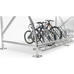 Bamberg Cykelskur, B 1/08, til forankring, galv.