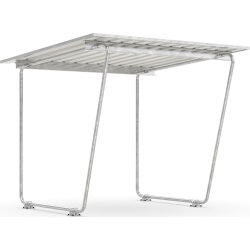 Siegen Cykelskur, S16, til forankring, galv.