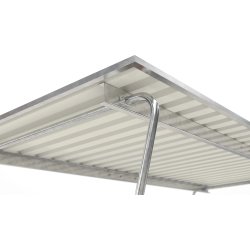 Siegen Cykelskur, S17, til forankring, galv.